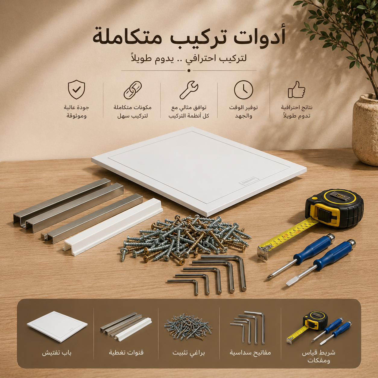 أدوات التركيب