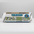 Roller cover labeled 'The-Boxer' with branding and product details on a white background
