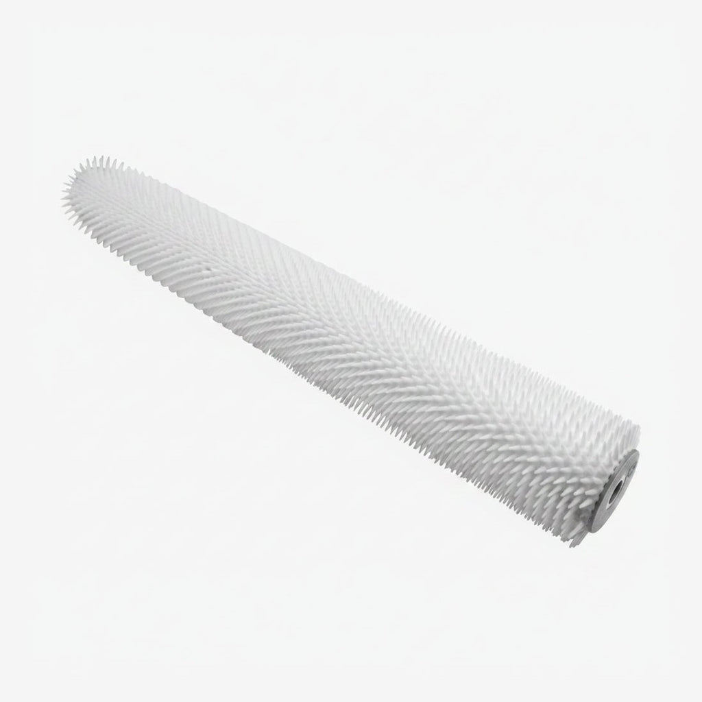 White honeycomb filter on a white background