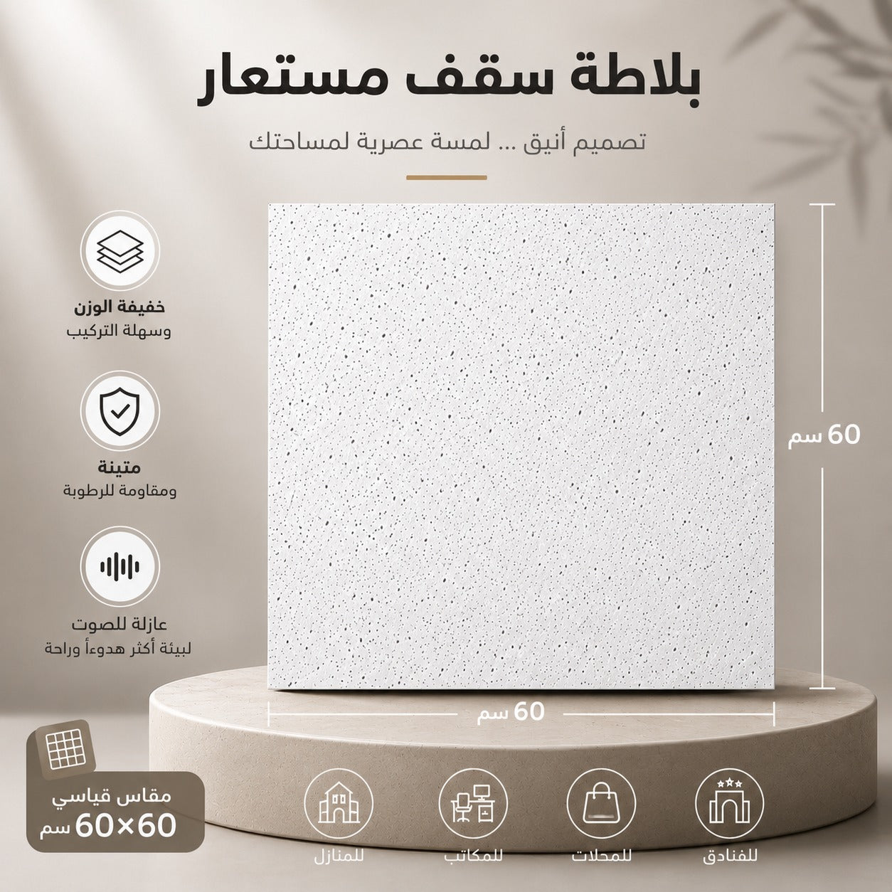 اسقف مستعارة For Seiling