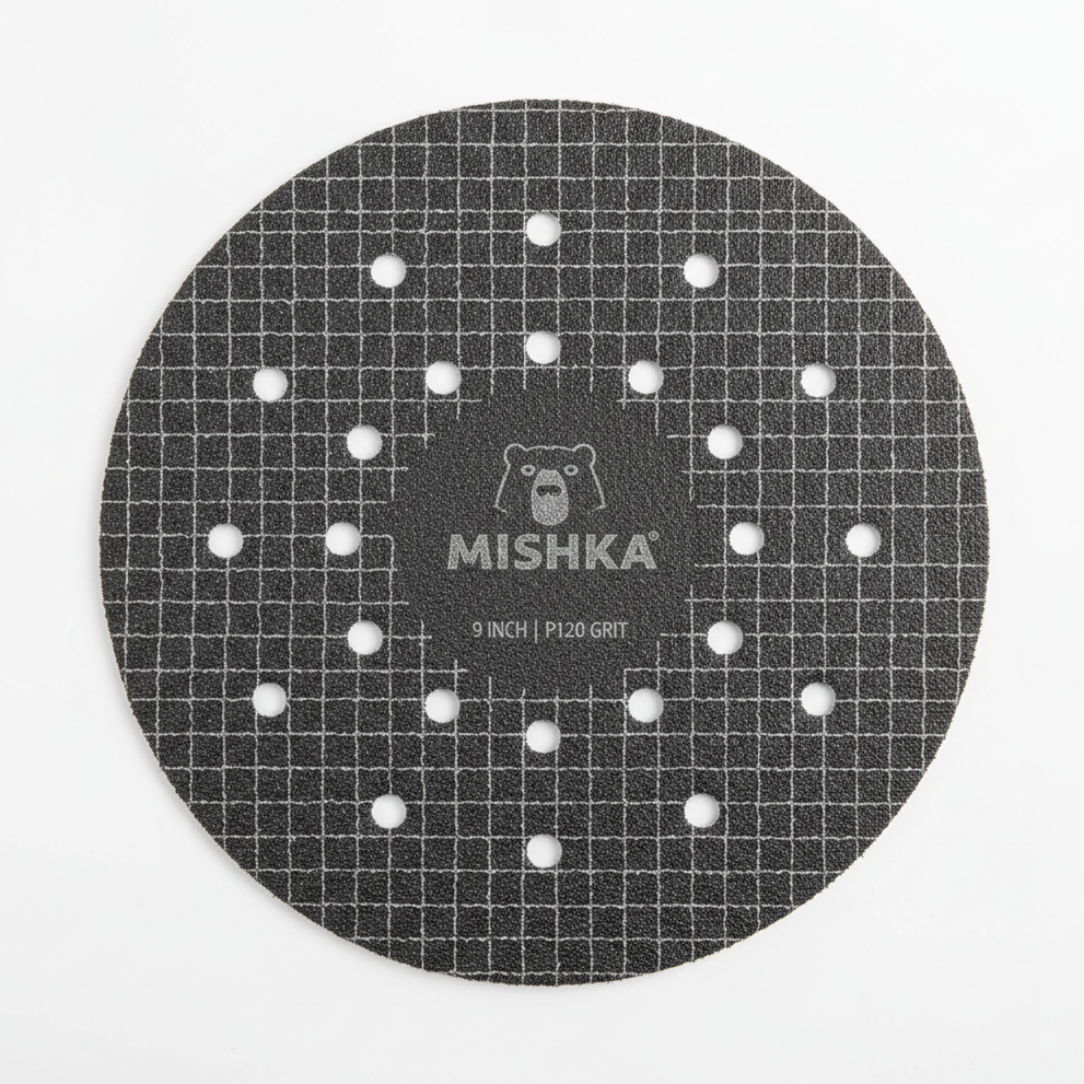Mishka 9-inch Sanding Disc - Studio Product Photography